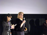 第23回東京国際映画祭 カトリーヌ・ドヌーブ（Catherine Deneuve）主演「しあわせの雨傘(Potiche)」