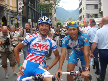 別府選手・新城選手お疲れ様でした。