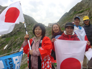 日本からの応援団