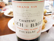 ボルドー赤 シャトー・ランシュ・バージュ Cahteau Lynch Bages