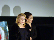 第23回東京国際映画祭 カトリーヌ・ドヌーブ（Catherine Deneuve）主演「しあわせの雨傘(Potiche)」